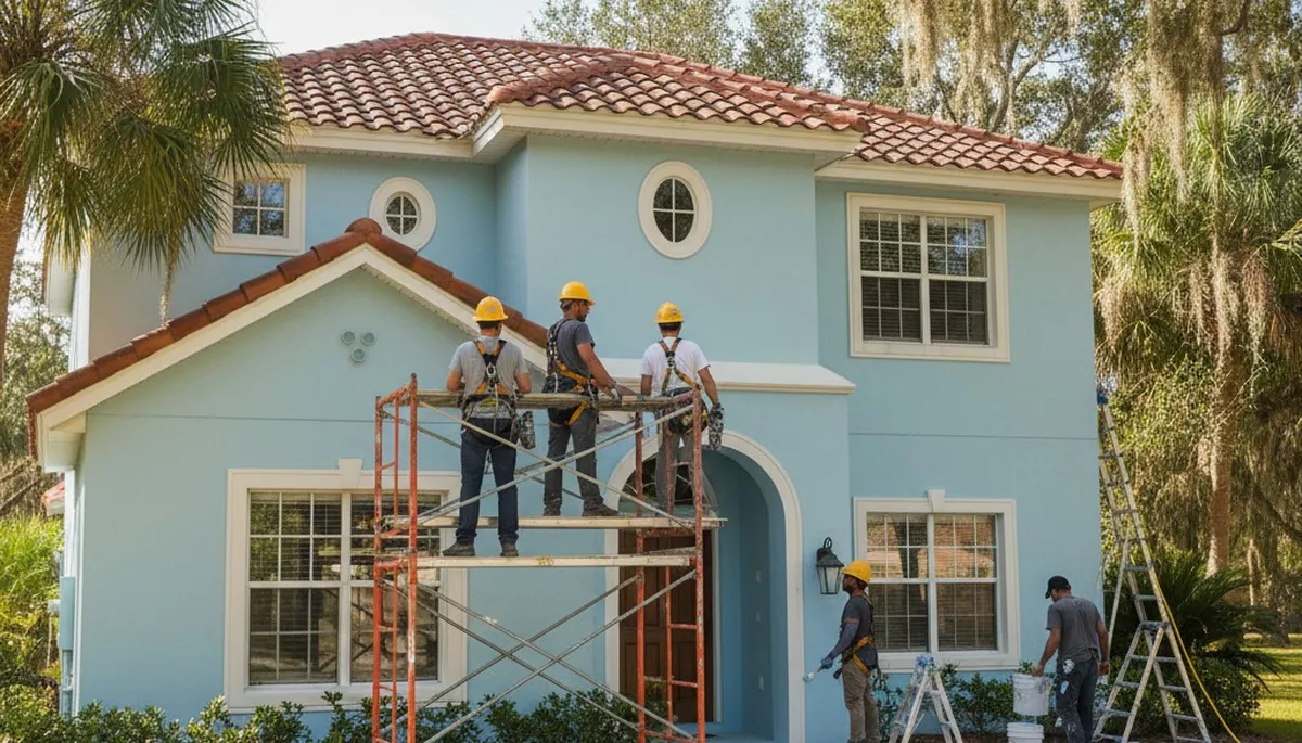 Professional painters providing interior and exterior painting services in Clearwater, FL