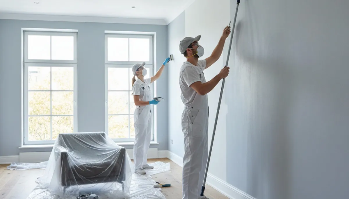 Clearwater, FL interior house painting by Clearwater Paint Pros in a coastal home room